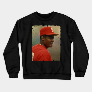 Mariano Duncan in Philadelphia Phillies, 1993 NLCS Crewneck Sweatshirt